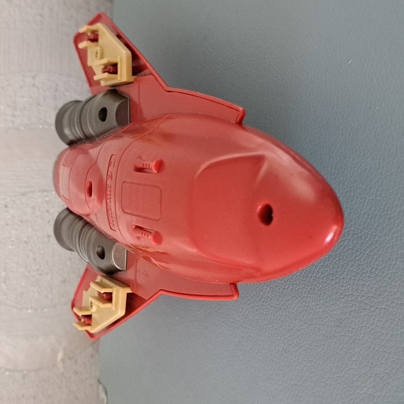 Ready for take off? Vintage Toy Air Force Jet with lift up top. 9 inches long. - Picture 7 of 8